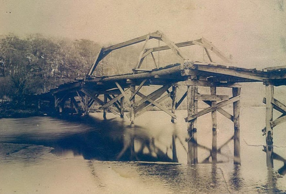 Winneconne's Wooden Bridge 1871